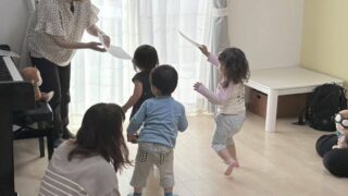 清水町教室　金ようリトミック日記