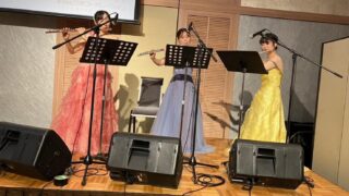 【演奏依頼】社員様とフルート共演！パーティー派遣事例のご紹介