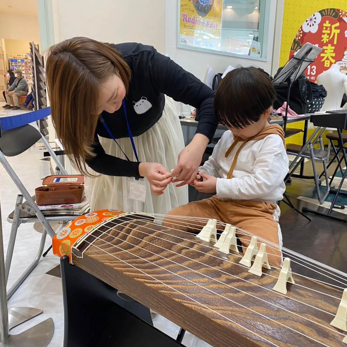 箏イベントの様子