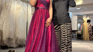 4月オーケストラ出演！講師＆生徒で「運命のドレス」を選んできました♪